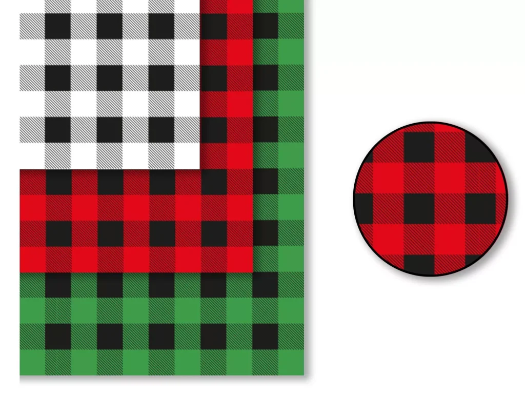 tela escocia navidad