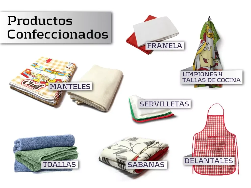 Productos confeccionados